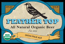 Feather Top Organic Beer