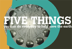Five things everyone can do to save the world